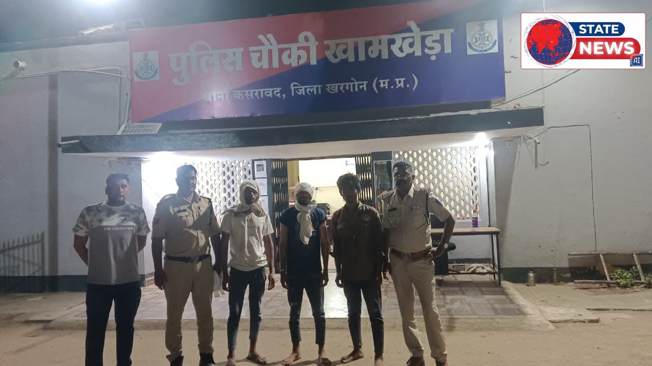 आधी रात को अपराधियों पर कसा सिकंजा,फरार आरोपी और वारंटीयो को किया गिरफ्तार