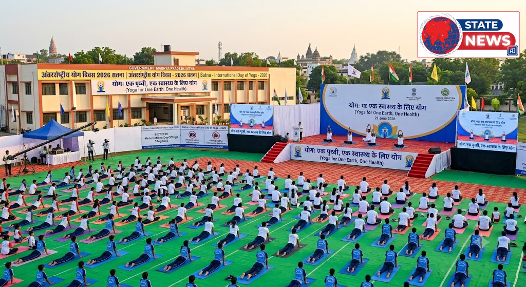सतना जिले में 12वें अंतर्राष्ट्रीय योग दिवस की भव्य तैयारियों के निर्देश