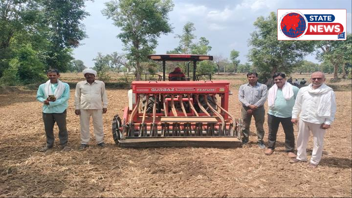 बालाघाट जिले के लालबर्रा विकासखंड में डीएसआर पद्धति से धान की खेती को व्यापक समर्थन
