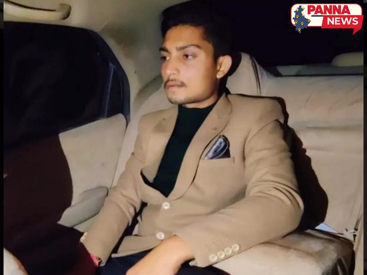 पन्ना में दर्दनाक सड़क हादसा: अज्ञात वाहन ने कार को मारी टक्कर, अजयगढ़ थाने के आरक्षक की मौत