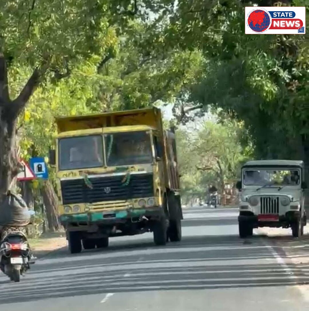   मध्य-प्रदेश टीकमगढ़ :खनिज विभाग की मेहरबानी, बिना नंबर का ओवरलोड डंपर रोका, फिर मुस्कुराकर छोड़ दिया