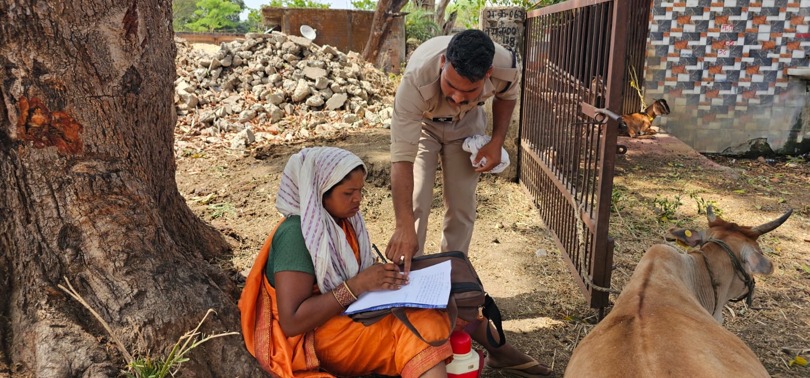 बाघ के हमले से फायर वाचर की मौत 