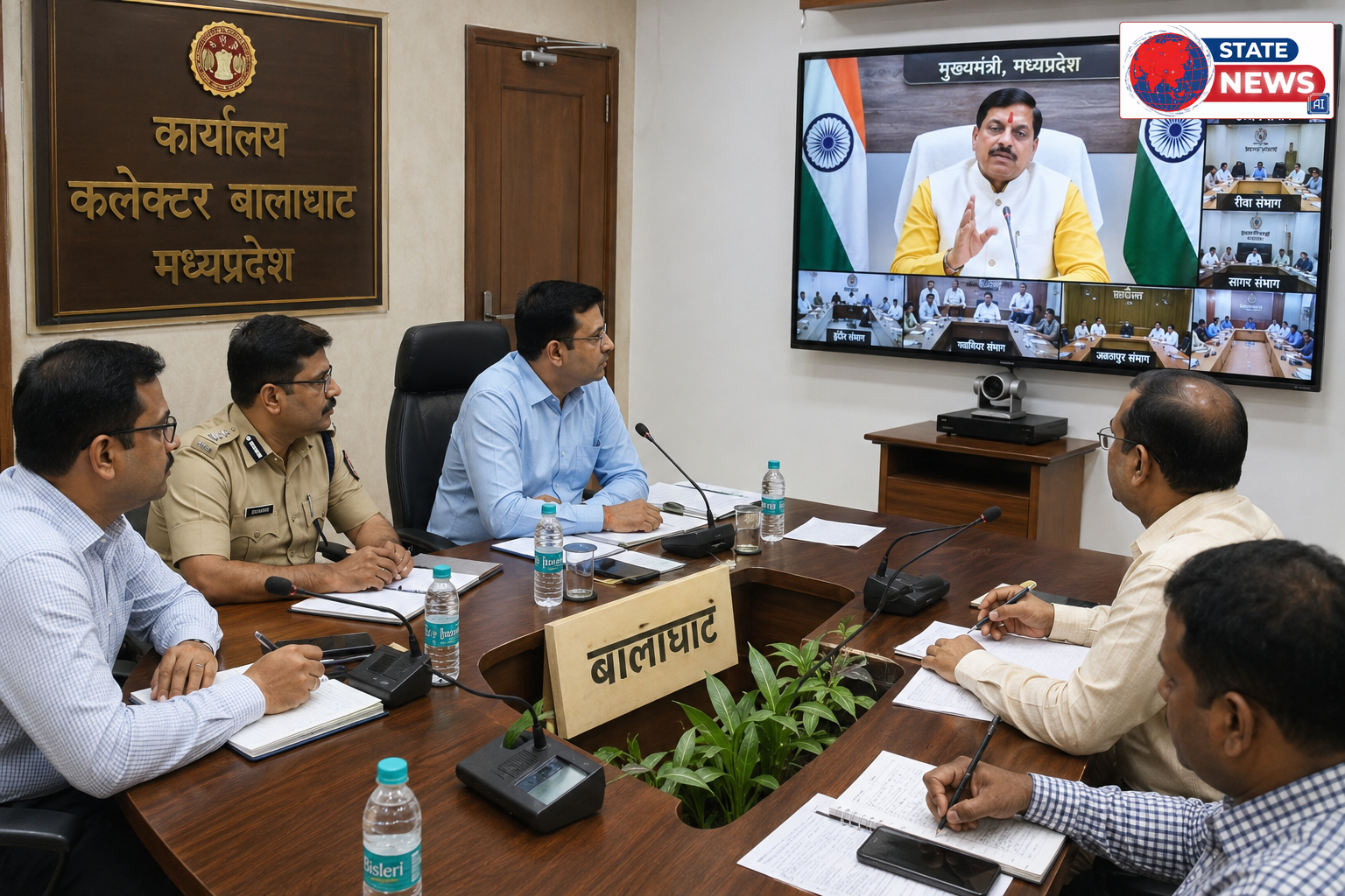 बालाघाट: मुख्यमंत्री ने UCC और विकास कार्यों की समीक्षा की