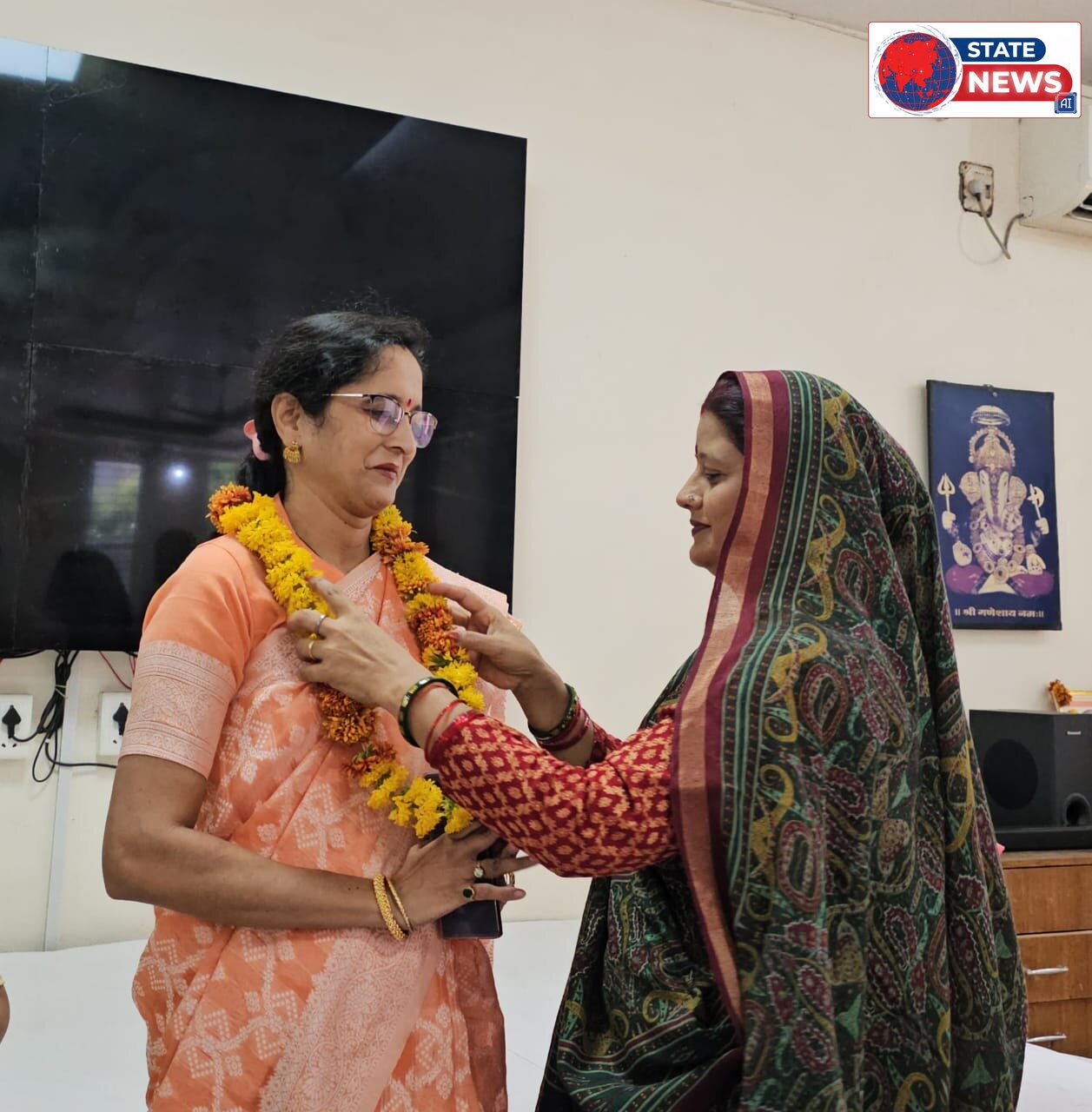 भारतीय जनता पार्टी महिला मोर्चा प्रदेश अध्यक्ष श्रीमति अश्विनी परांजपे गढाकोटा आगमन हुआ  