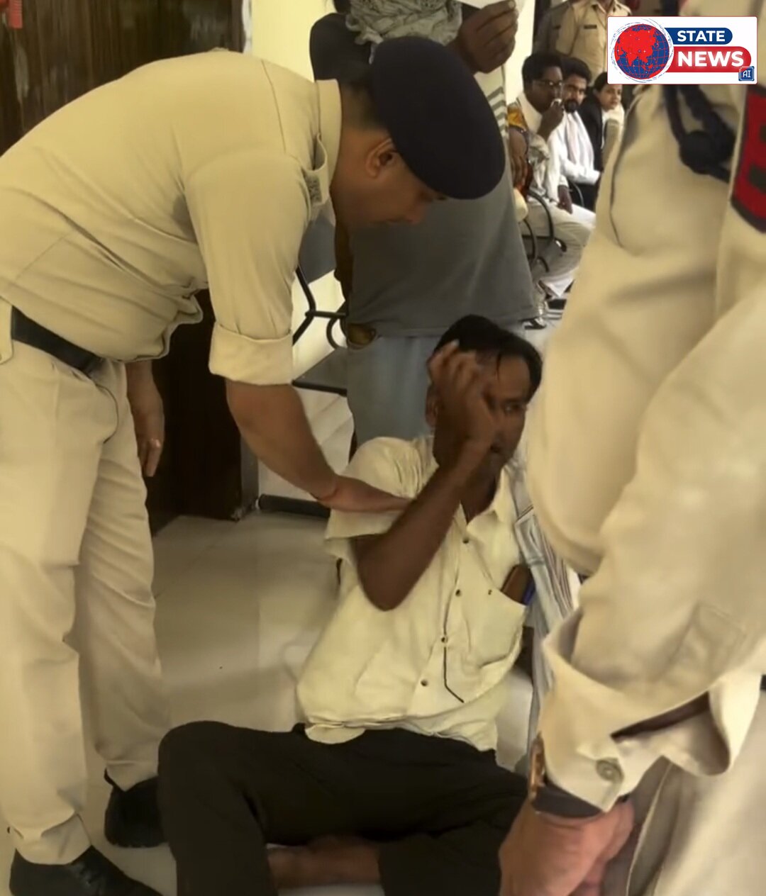छतरपुर SP ऑफिस में भारी बवाल!  
