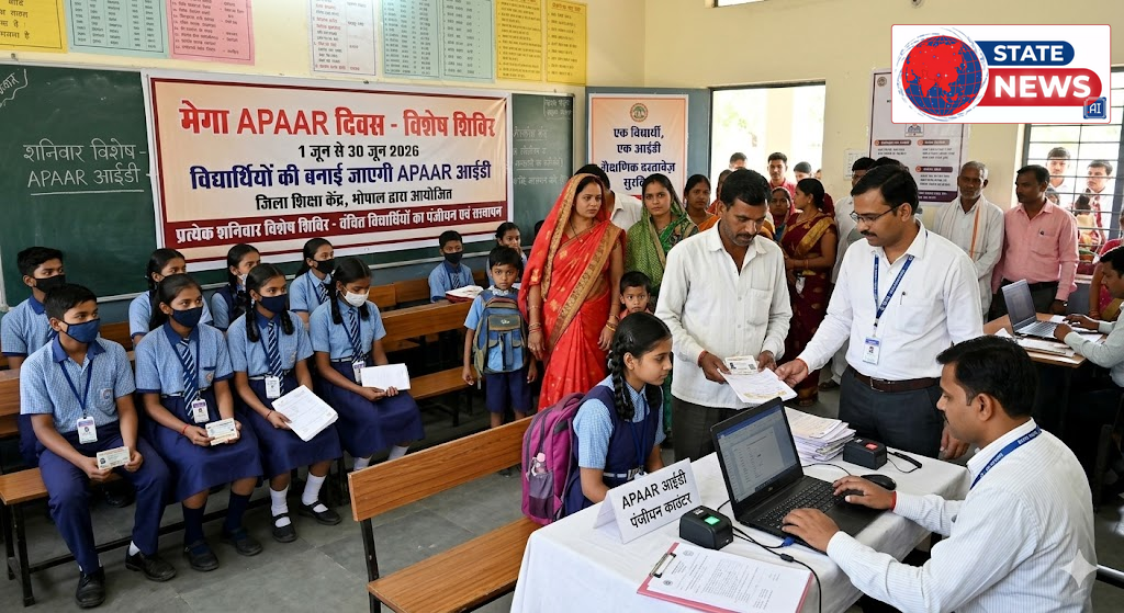 विदिशा: 'मेगा APAAR दिवस' अभियान, विद्यार्थियों की APAAR आईडी बनाने के लिए विशेष शिविर