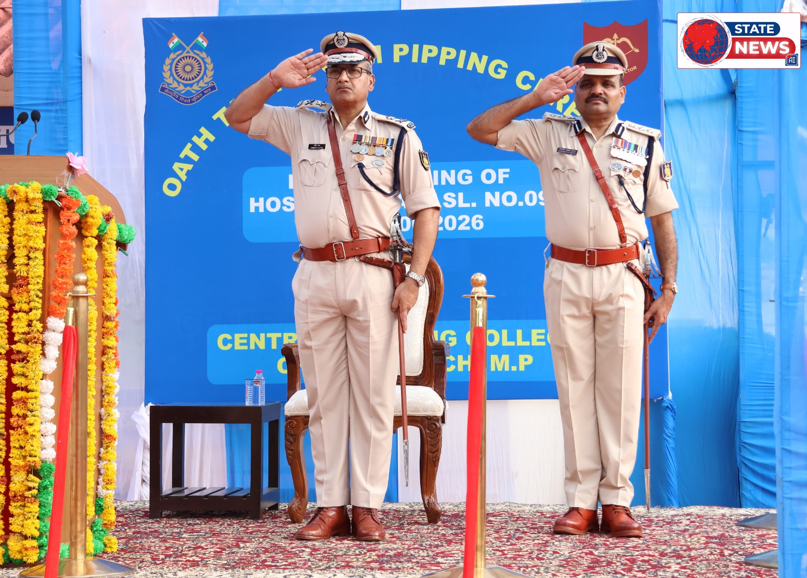  नीमच: CRPF के 14 अस्पताल कार्मिकों का शपथ ग्रहण समारोह, राष्ट्र सेवा के लिए हुए तैयार