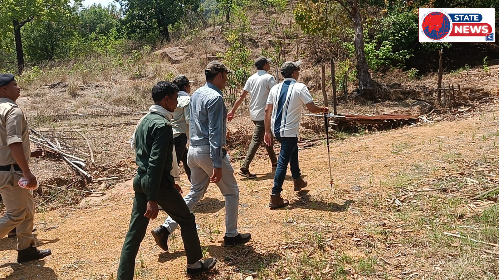 नागद्वारी यात्रा की तैयारियां तेज, कलेक्टर ने किया कठिन ट्रैकिंग मार्ग का निरीक्षण