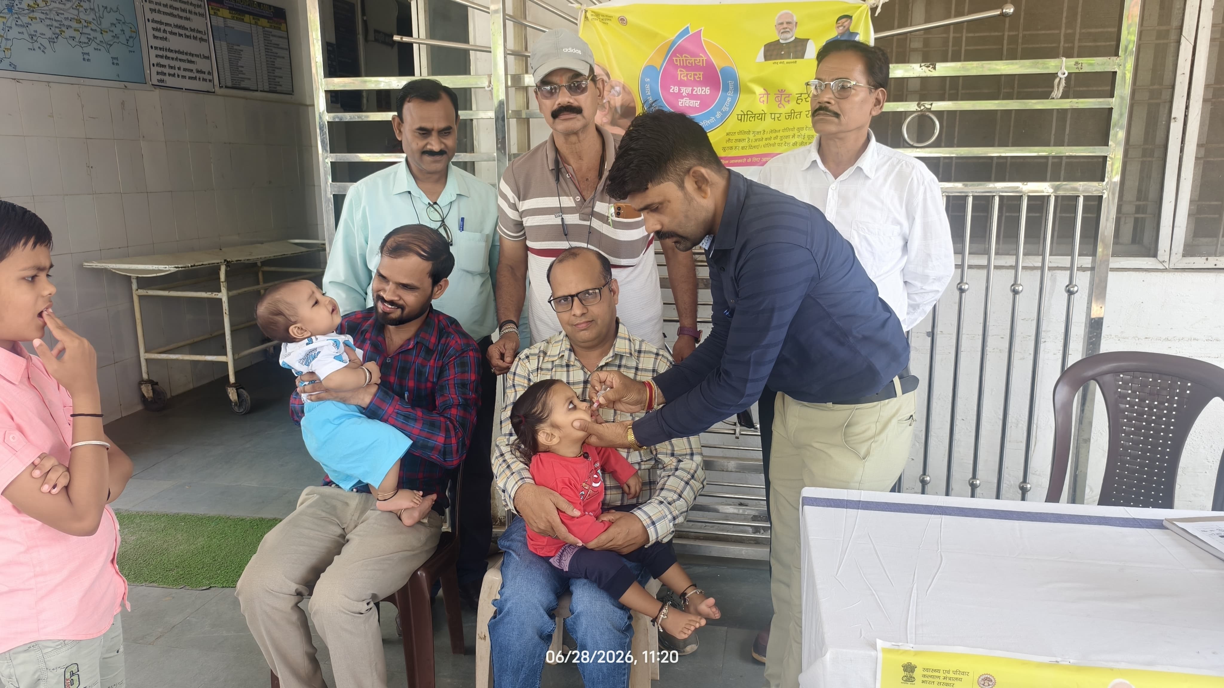 *आमला में सघन पल्स पोलियो अभियान का शुभारंभ, नपा अध्यक्ष नितिन गाडरे ने पिलाई 'दो बूंद जिंदगी की'*
