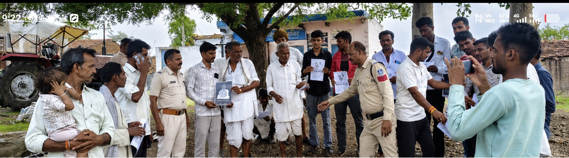 गांव-गांव पहुंच रही पुलिस की साइबर चौपाल