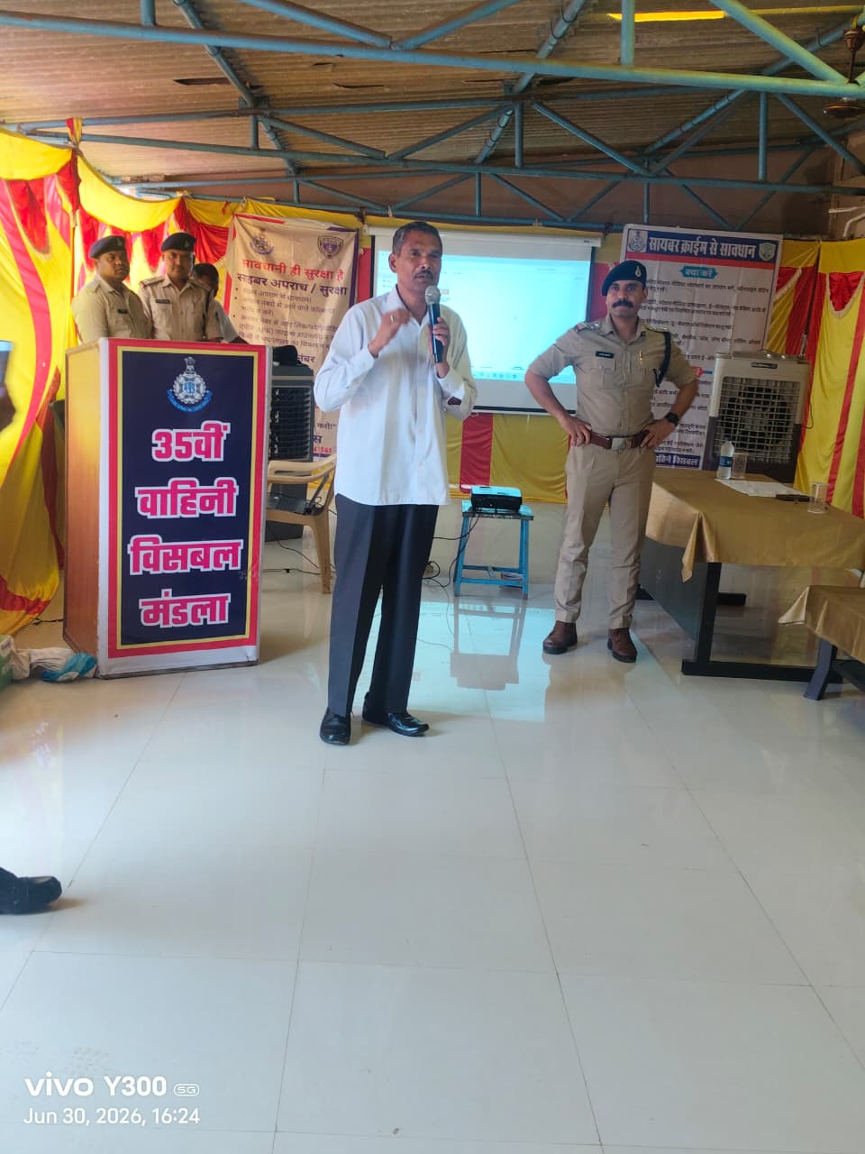 Cyber Awareness Drive at Mandla by Battalion