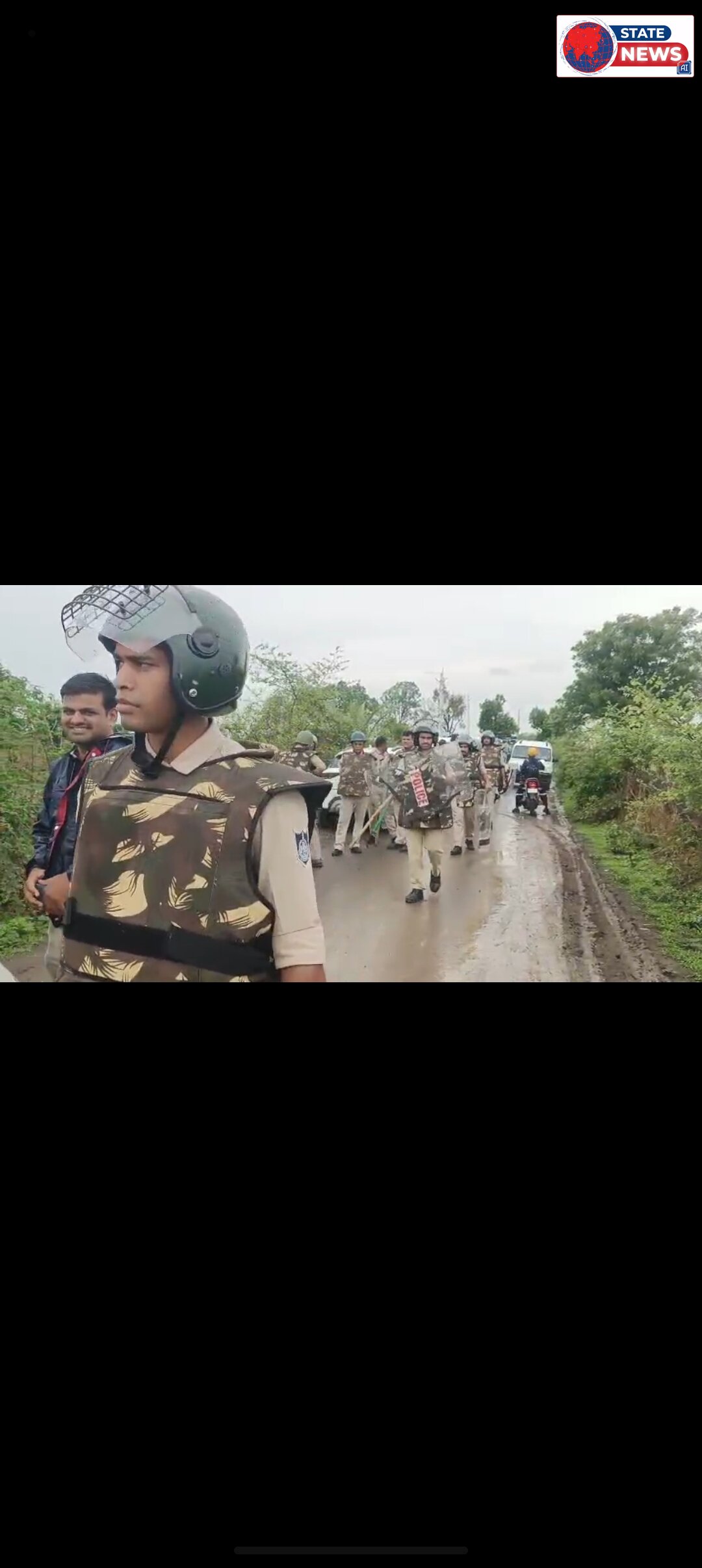 बीना रिफाइनरी नो डेवलपमेंट का अतिक्रमण हटा 