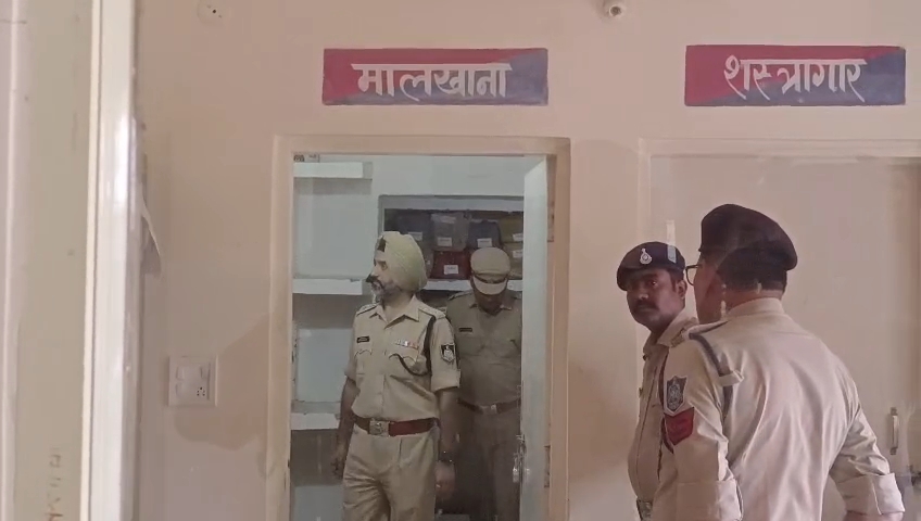 एसपी के सख्त निर्देशों के साथ पनवार थाने का वार्षिक निरीक्षण