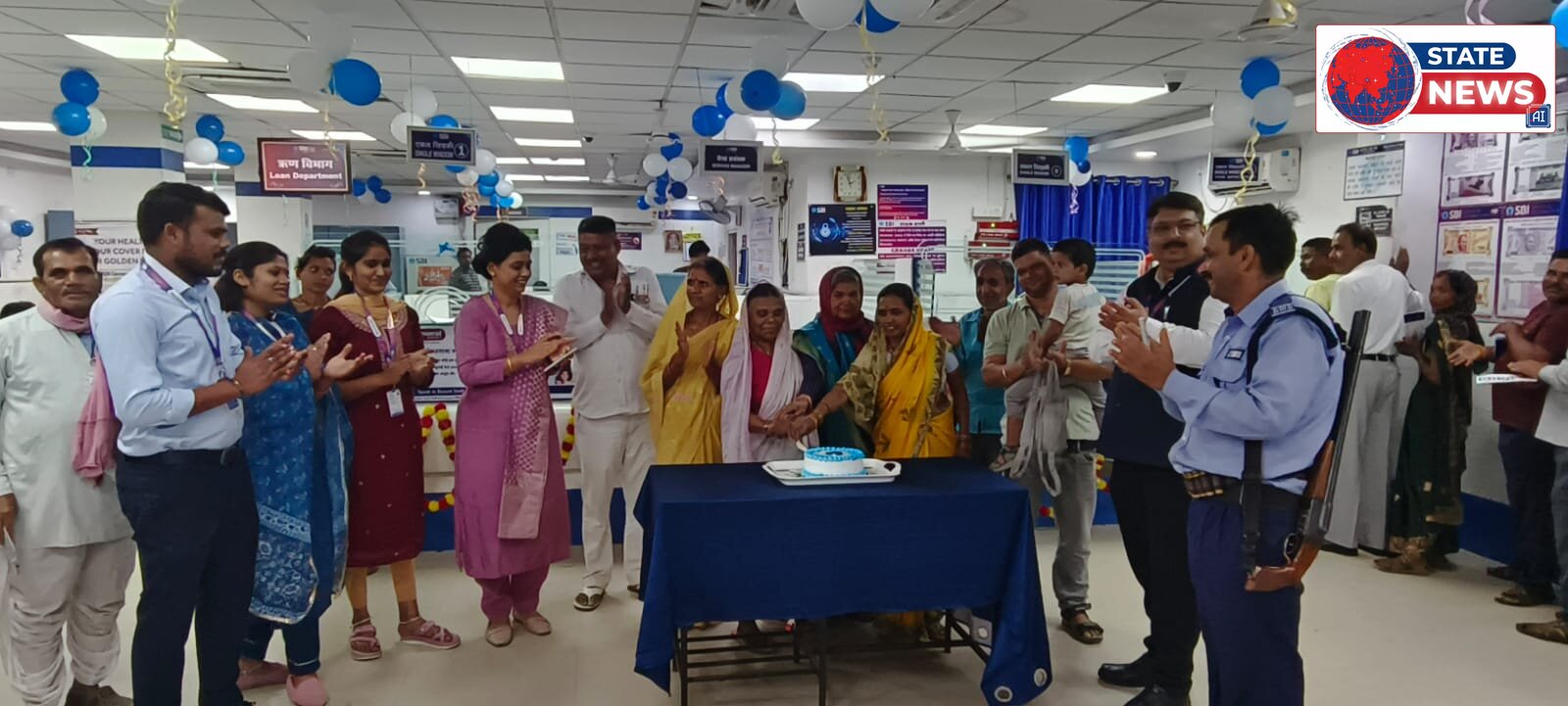 *एसबीआई के 71वें स्थापना दिवस पर कृषि विकास शाखा आमला में ग्राहकों संग मना गौरवपूर्ण उत्सव*