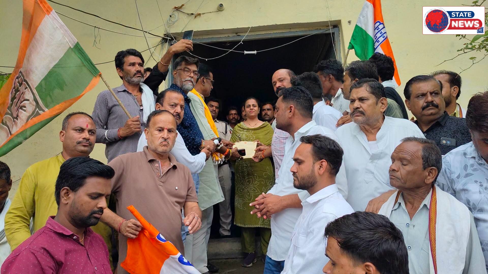 ​किसानों की समस्याओं और भ्रष्टाचार के खिलाफ ब्लॉक कांग्रेस कमेटी केसली का प्रदर्शन, मांगे पूरी न होने पर आंदोलन की चेतावनी