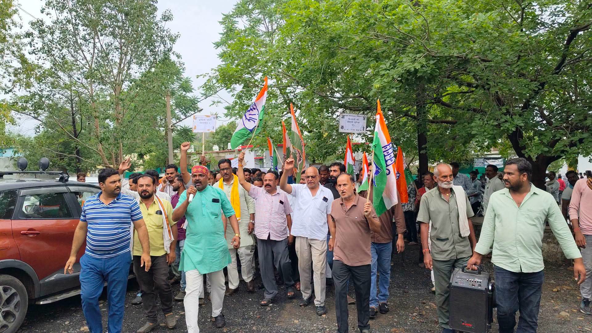 ​किसानों की समस्याओं और भ्रष्टाचार के खिलाफ ब्लॉक कांग्रेस कमेटी केसली का प्रदर्शन, मांगे पूरी न होने पर आंदोलन की चेतावनी