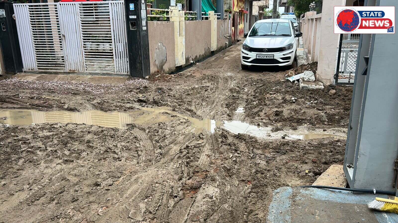 इंस्टाग्राम पर स्मार्ट सिटी, जमीन पर दलदल में फंसी सुभाषपुरम कॉलोनी