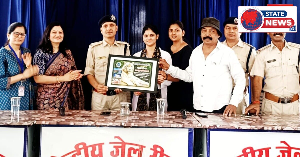 केंद्रीय कारागार में रिसर्च विंग का विशेष अध्ययन भ्रमण