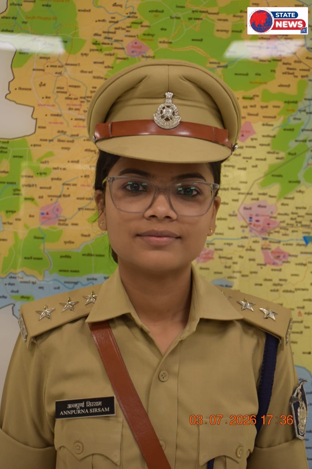 बैतूल को मिली नई एसडीओपी, अन्नपूर्णा सिरसाम ने संभाला पदभार