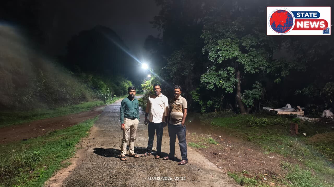 अब अंधेरे का डर खत्म: चंद्रभागा से मोक्ष धाम तक जगमगाया मार्ग, आधी रात में भी आसान हुआ आवागमन