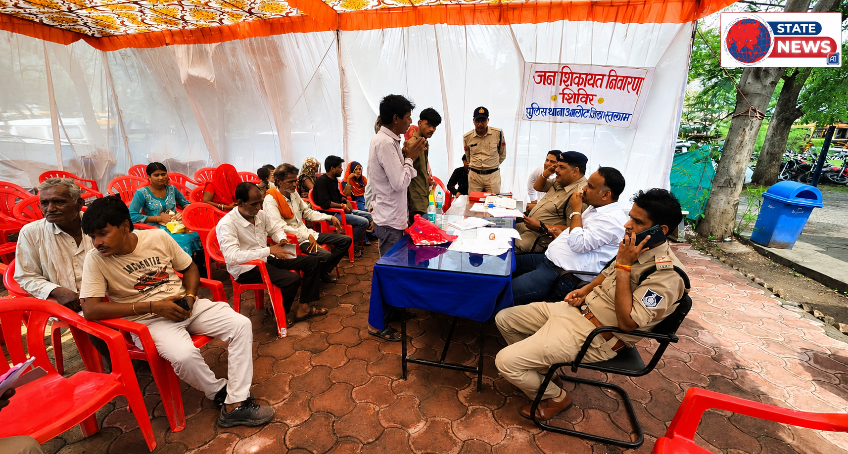 संपत्ति विवादों के समाधान के लिए आलोट थाने में विशेष शिविर
