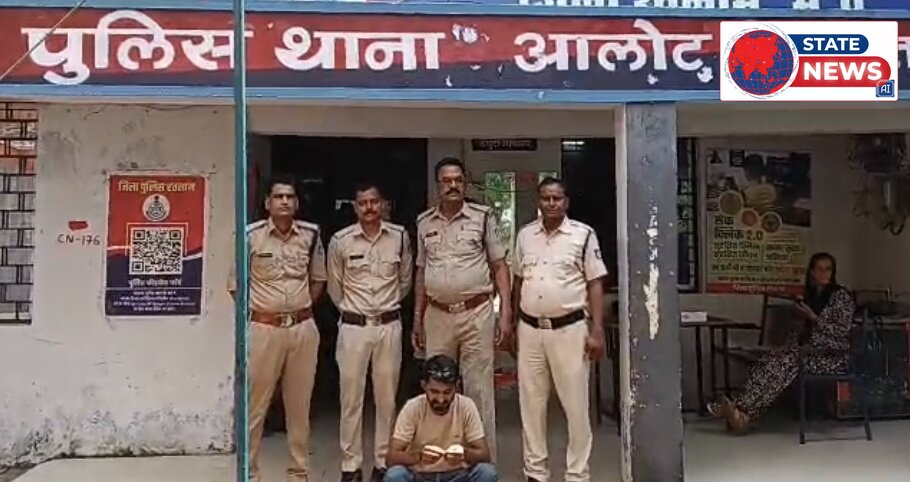 आलोट पुलिस की बड़ी कार्रवाई, 177 पेटी अवैध शराब और पिकअप सहित 10.32 लाख का माल जब्त