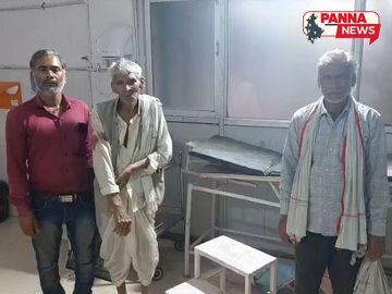 पन्ना में पारिवारिक कलह: जमीन विवाद में बेटे-बहू ने बुजुर्ग पिता को लाठियों से पीटा, हाथ फ्रैक्चर