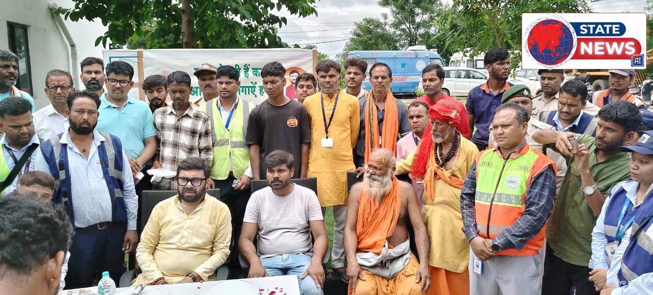 सांसद बंटी साहू ने किया बहोरीपार टोल प्लाजा में वृक्षारोपण