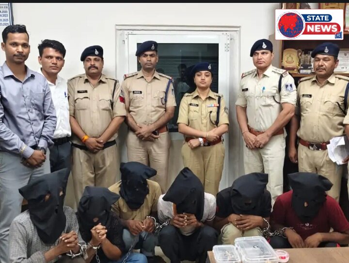 किन्नर बनकर लूट करने वाले गिरोह का पर्दाफाश, 6 आरोपी गिरफ्तार