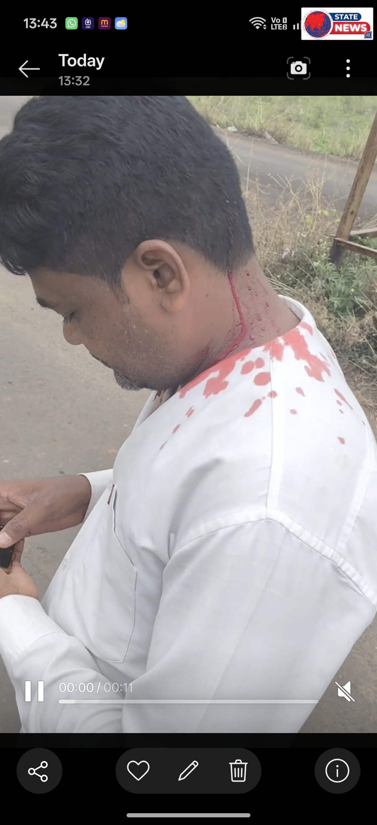 Congress Councillor Ramveer Jatav Attacked in Guna Ward 21