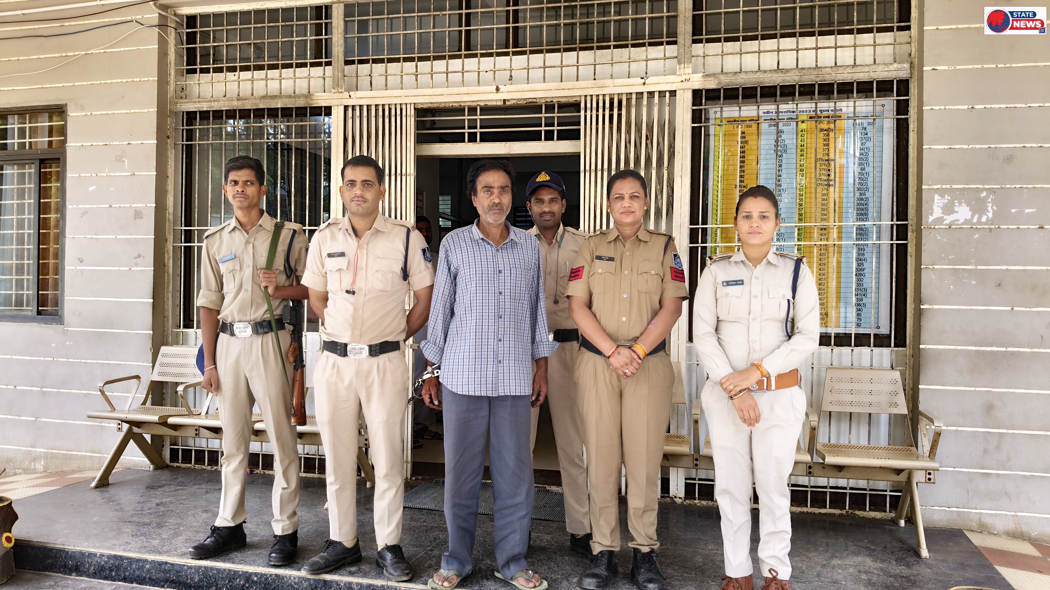 मानसिक रोगी नाबालिग से दुष्कर्म के आरोपी कों मुलताई पुलिस नें किया गिरफ्तार