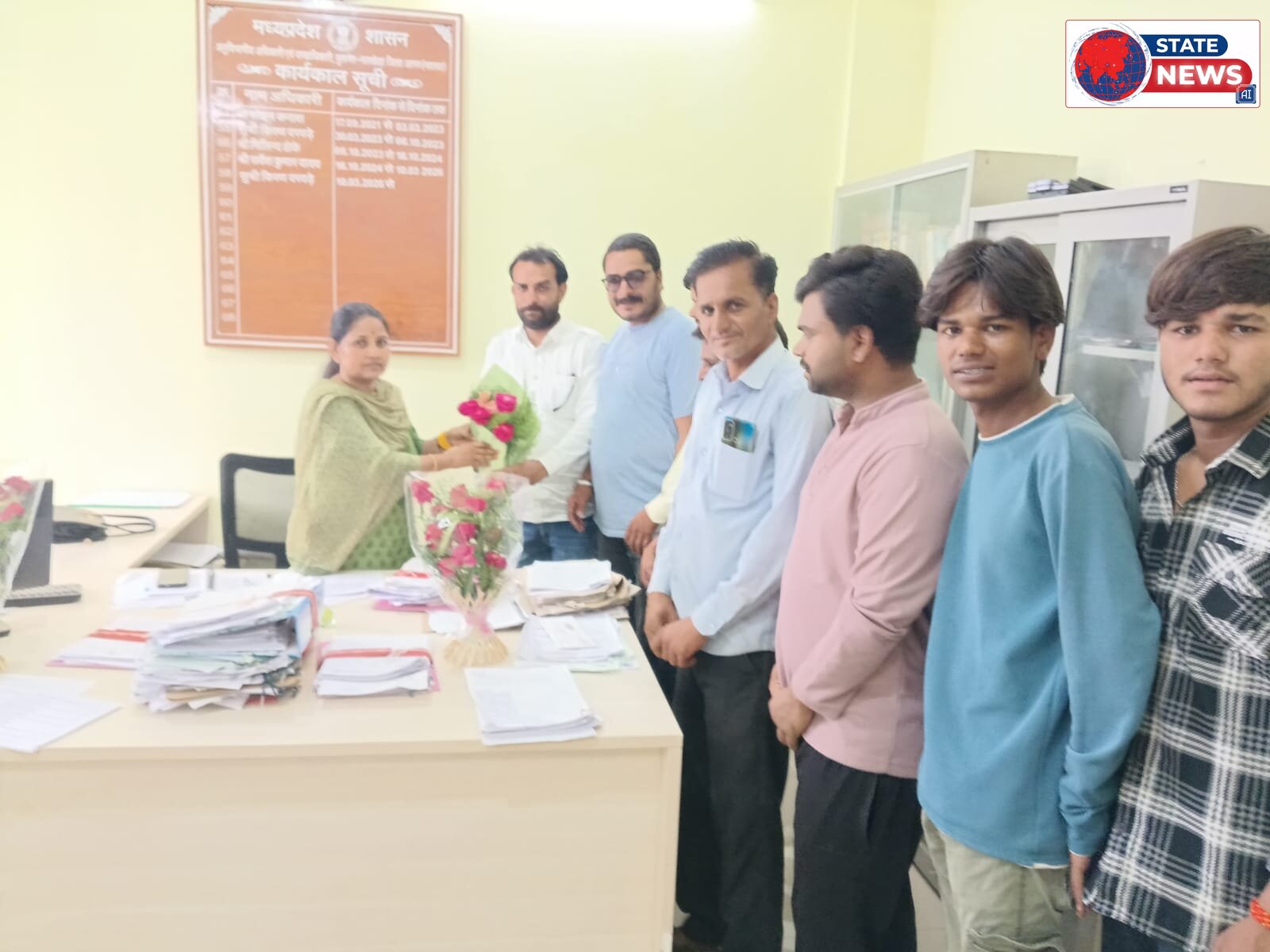 सुसनेर में नवागत एसडीएम देवकुंवर सोलंकी का भीम आर्मी एवं आजाद समाज पार्टी कार्यकर्ताओं ने किया स्वागत