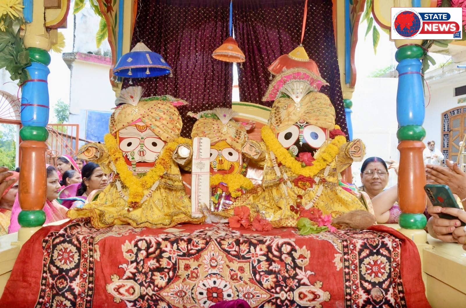 गहोई वैश्य समाज द्वारा धूमधाम से आयोजित की गई भगवान जगन्नाथ स्वामी की यात्रा