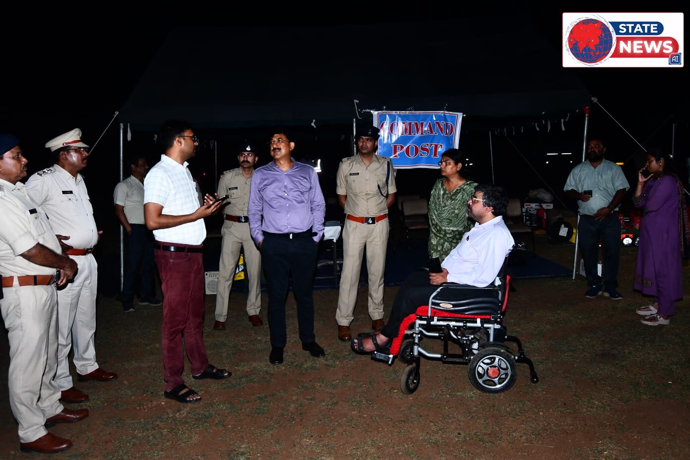 नाइट आउट मॉक ड्रिल के माध्यम से परखी गई जिले की आपदा प्रबंधन तैयारियां  कलेक्टर एवं पुलिस अधीक्षक की मौजूदगी में राहत, बचाव एवं समन्वय व्यवस