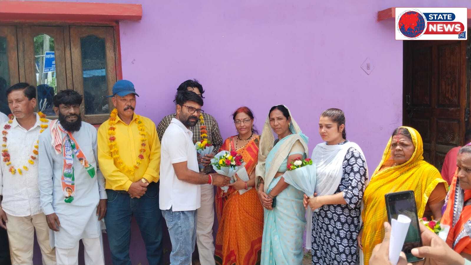 नई टीम के साथ कांग्रेस ने भरी नई उड़ान, नवनियुक्त पदाधिकारियों का हुआ भव्य सम्मान
