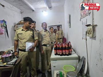 पन्ना: किराना दुकान और ढाबे की आड़ में बिक रही थी अवैध शराब, आबकारी विभाग की बड़ी कार्रवाई