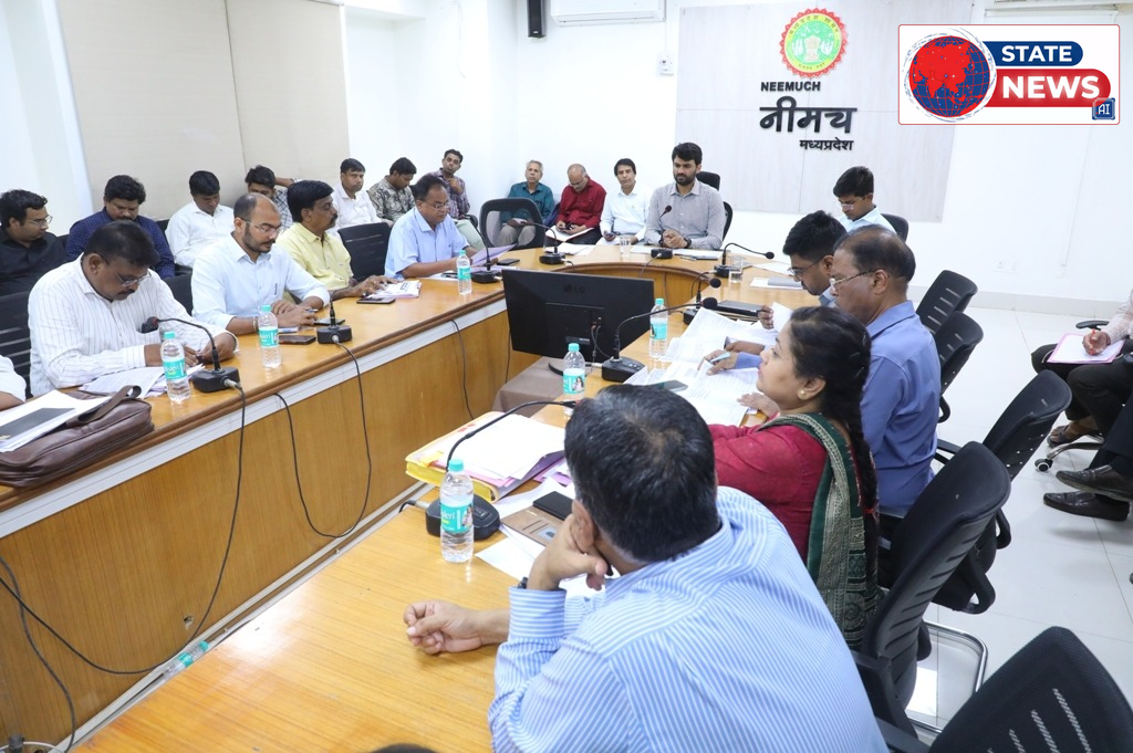 नीमच: जिला स्वास्थ्य समिति की समीक्षा बैठक संपन्न