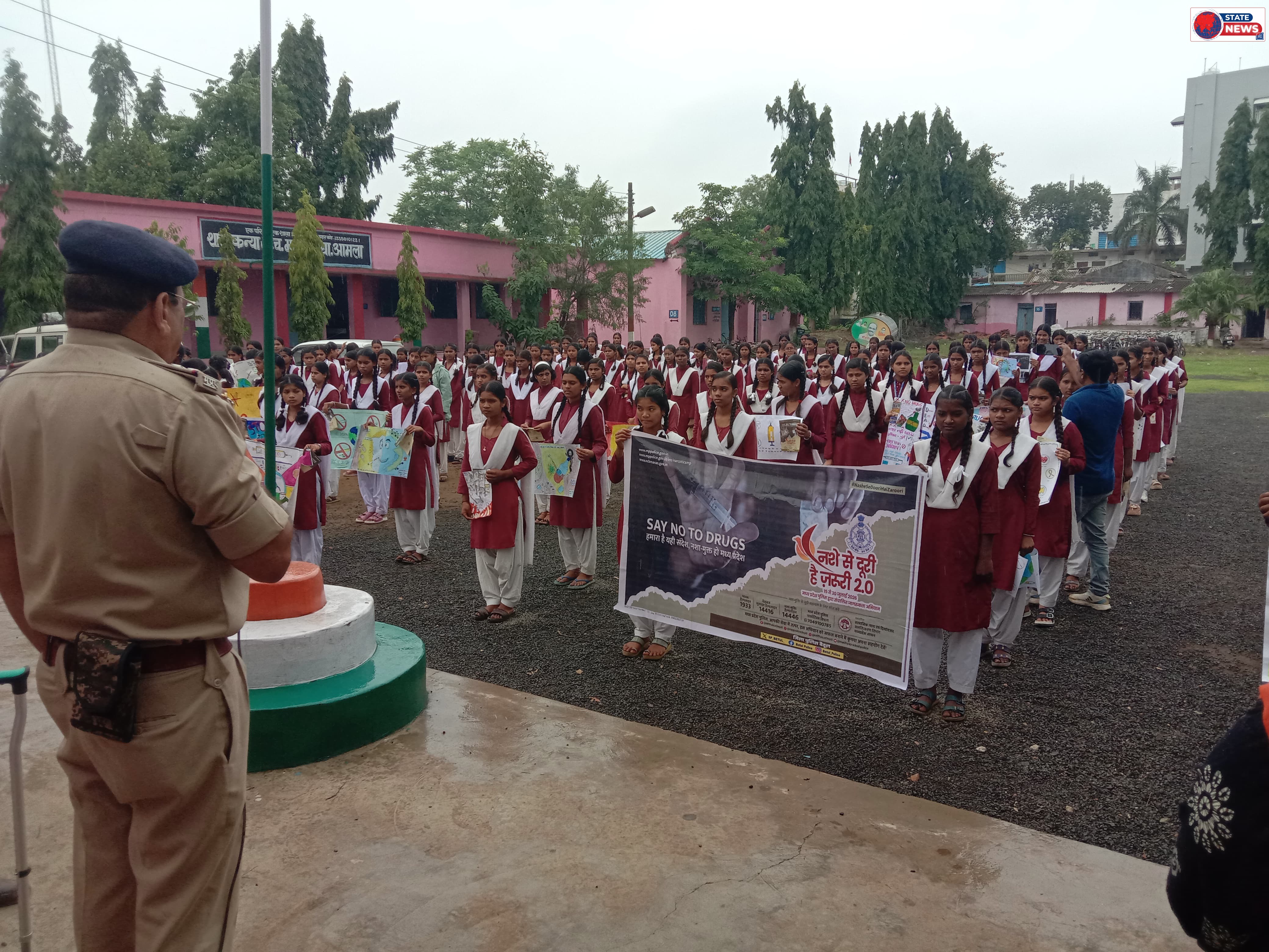 'नशे से दूरी है ज़रूरी 2.0' अभियान के तहत आमला पुलिस ने चलाया जनजागरूकता अभियान