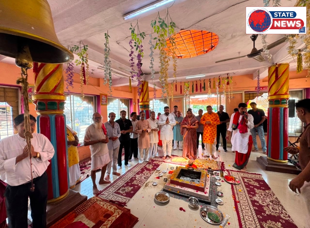 माँ मन्कामनेश्वरी धाम में गूंजी आस्था, अच्छी वर्षा की कामना संग हुई भव्य उजावनी