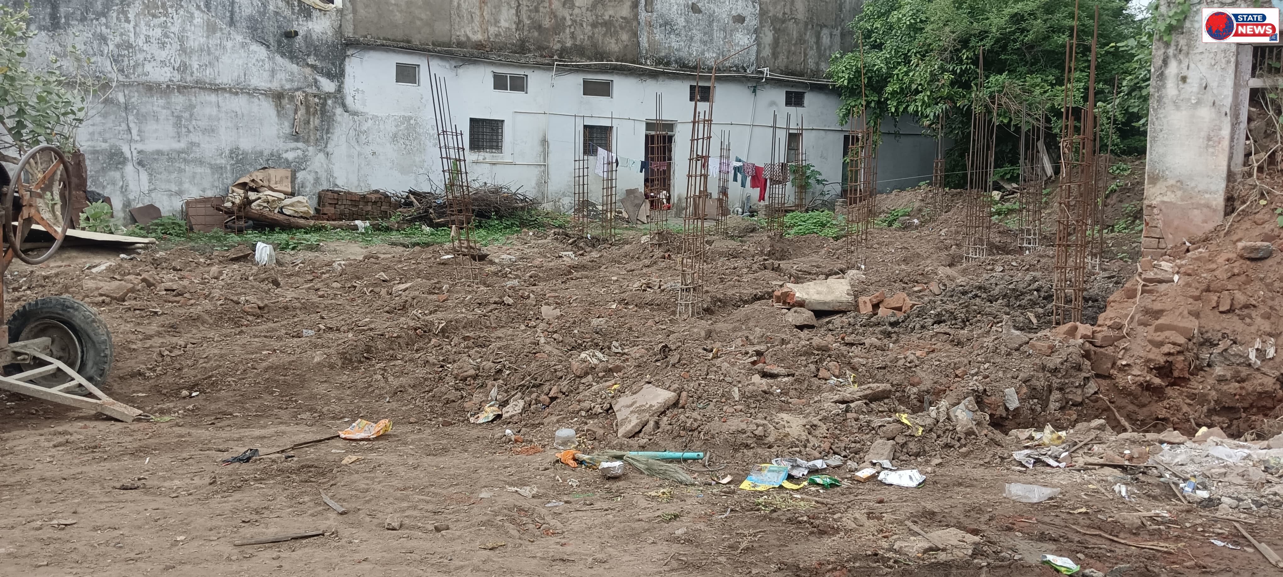 *सीएमओ हाउस निर्माण में लापरवाही के आरोप, गुणवत्ता और निगरानी पर उठे सवाल*
