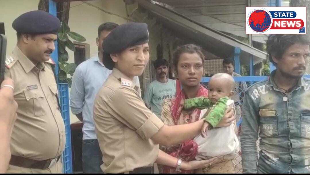पुलिस की तत्परता से मासूम बेटी को खोज निकाला 