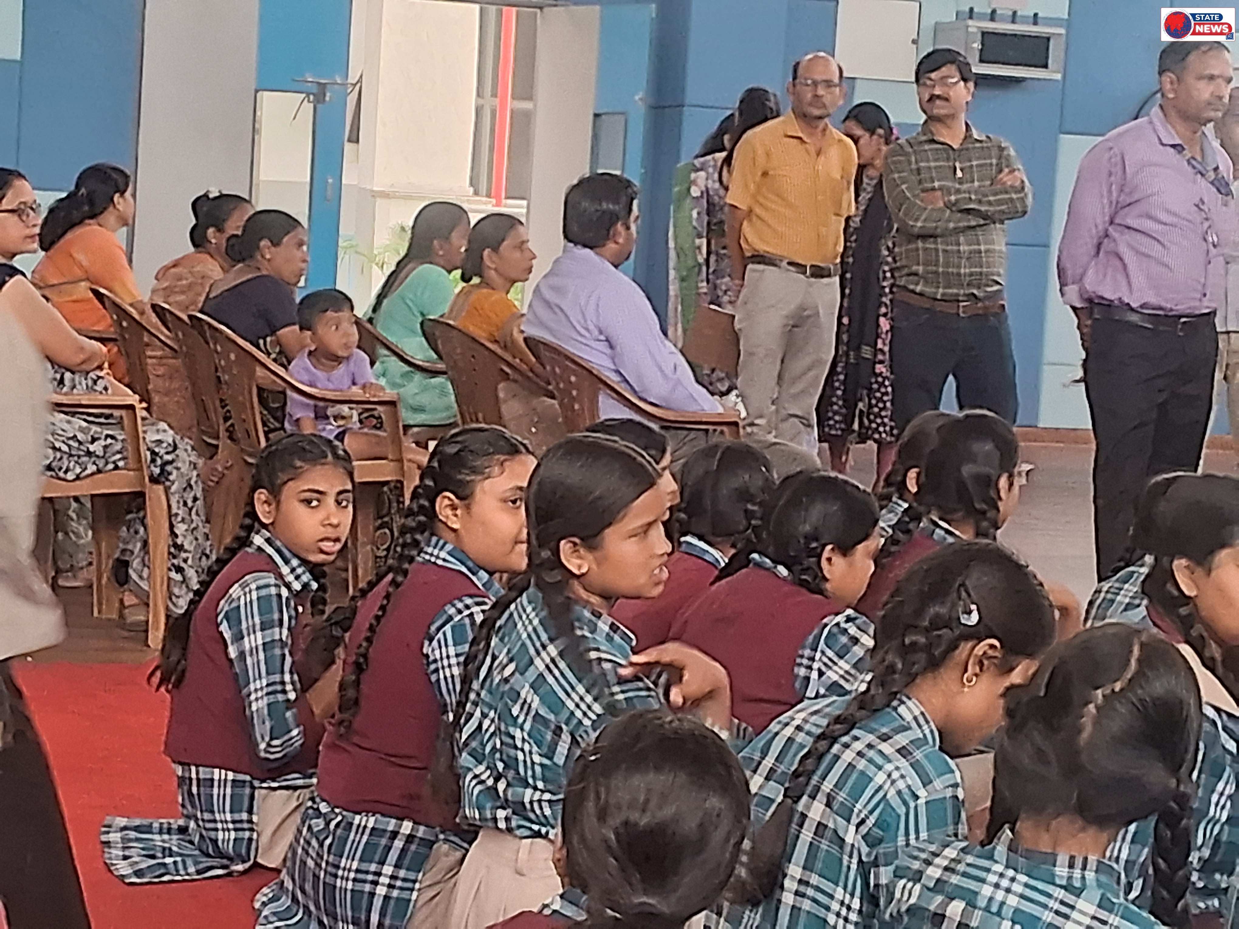 कमला नेहरू सान्दीपनि कन्या शासकीय विद्यालय टी टी नगर भोपाल गुरु पूर्णिमा पखवाड़ा 