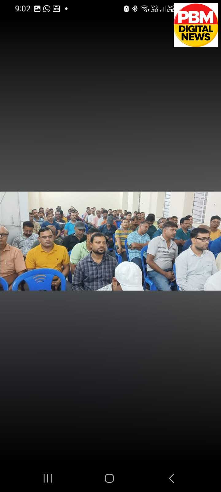 🚨चित्तरंजन लोकोमोटिव वर्कस में GIS सिस्टम लागू करने की मांग: CRMC/NFIR/INTUC की कार्यकारिणी बैठक में उठे कर्मचारियों के कई अहम मुद्दे