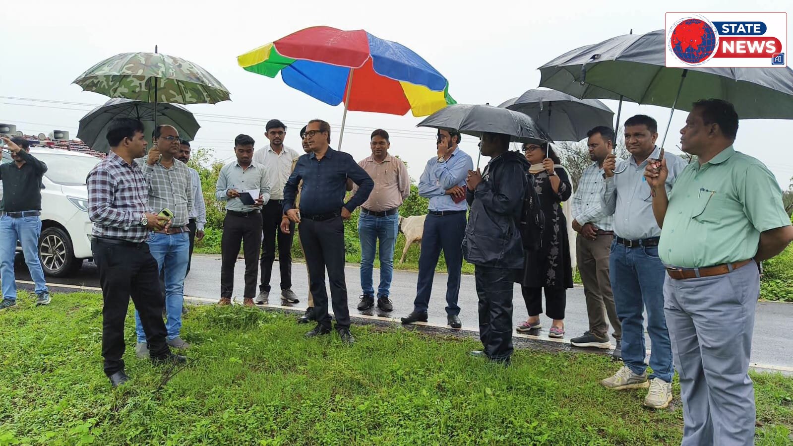 कलेक्टर नीरज कुमार वशिष्ठ ने कृषि अनुसंधान केंद्र, मोहगांव का किया औचक निरीक्षण