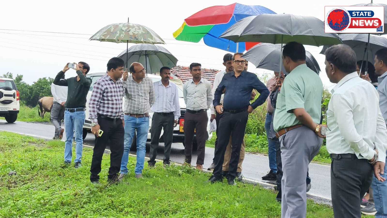 कलेक्टर नीरज कुमार वशिष्ठ ने कृषि अनुसंधान केंद्र, मोहगांव का किया औचक निरीक्षण