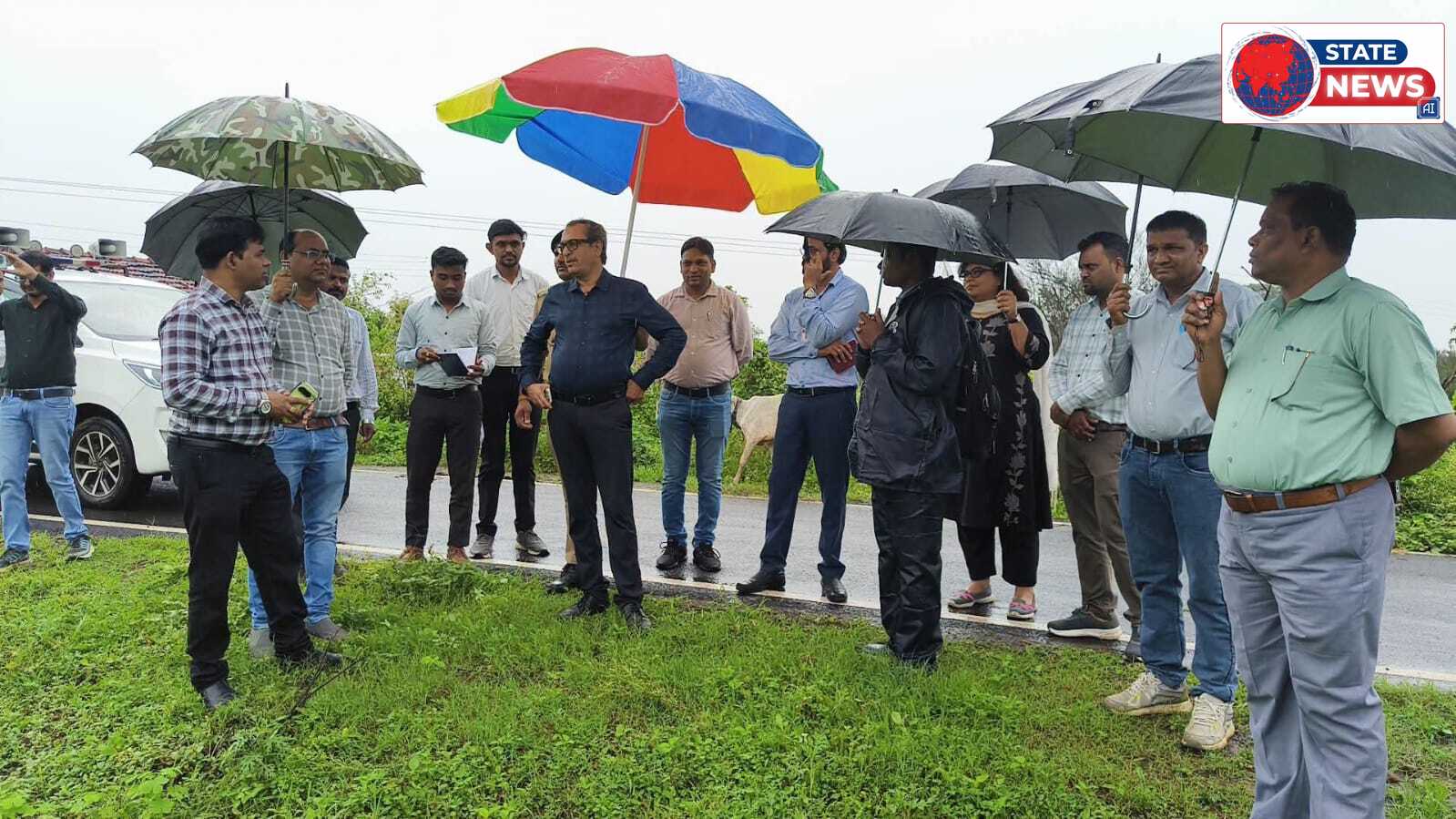 कलेक्टर नीरज कुमार वशिष्ठ ने कृषि अनुसंधान केंद्र, मोहगांव का किया औचक निरीक्षण