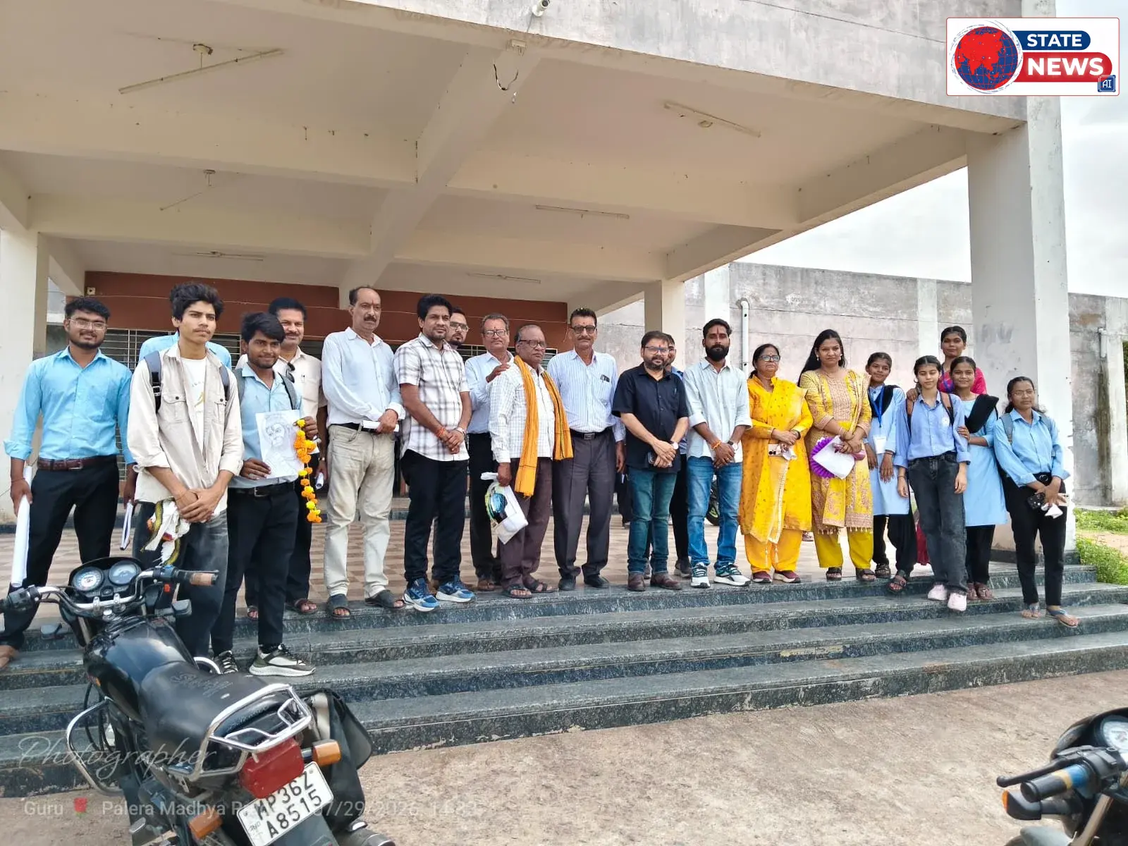 शासकीय महाविद्यालय पलेरा में धूमधाम से मनाया गया गुरु पूर्णिमा उत्सव, गुरुजनों का हुआ सम्मान