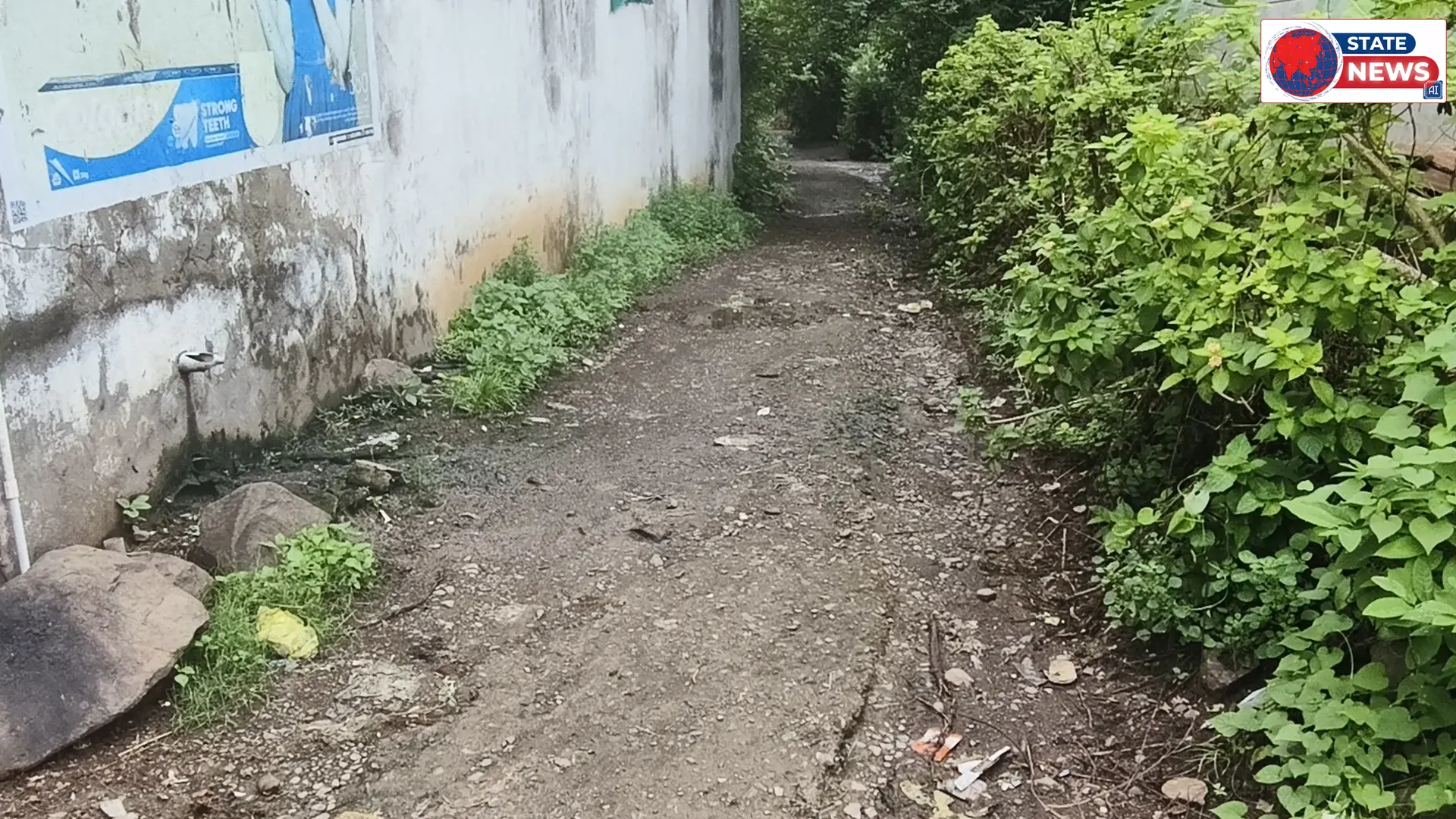 ग्राम साईंखेड़ा में अधूरी नाली और गंदगी से आक्रोशित ग्रामवासी, पांच कुएं में से दो पर जाली , ग्रामीणों की आंतरिक गली में रोड की मांग ।