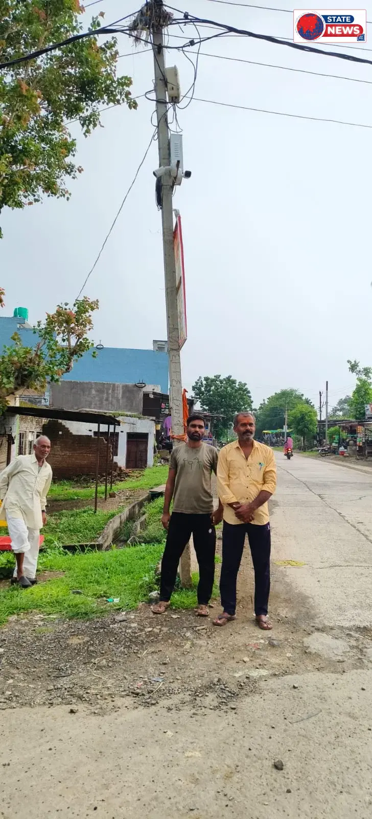 जनसहयोग से मजबूत हुई सुरक्षा की ढाल, बरखेड़ाकलां थाना क्षेत्र में CCTV नेटवर्क का विस्तार