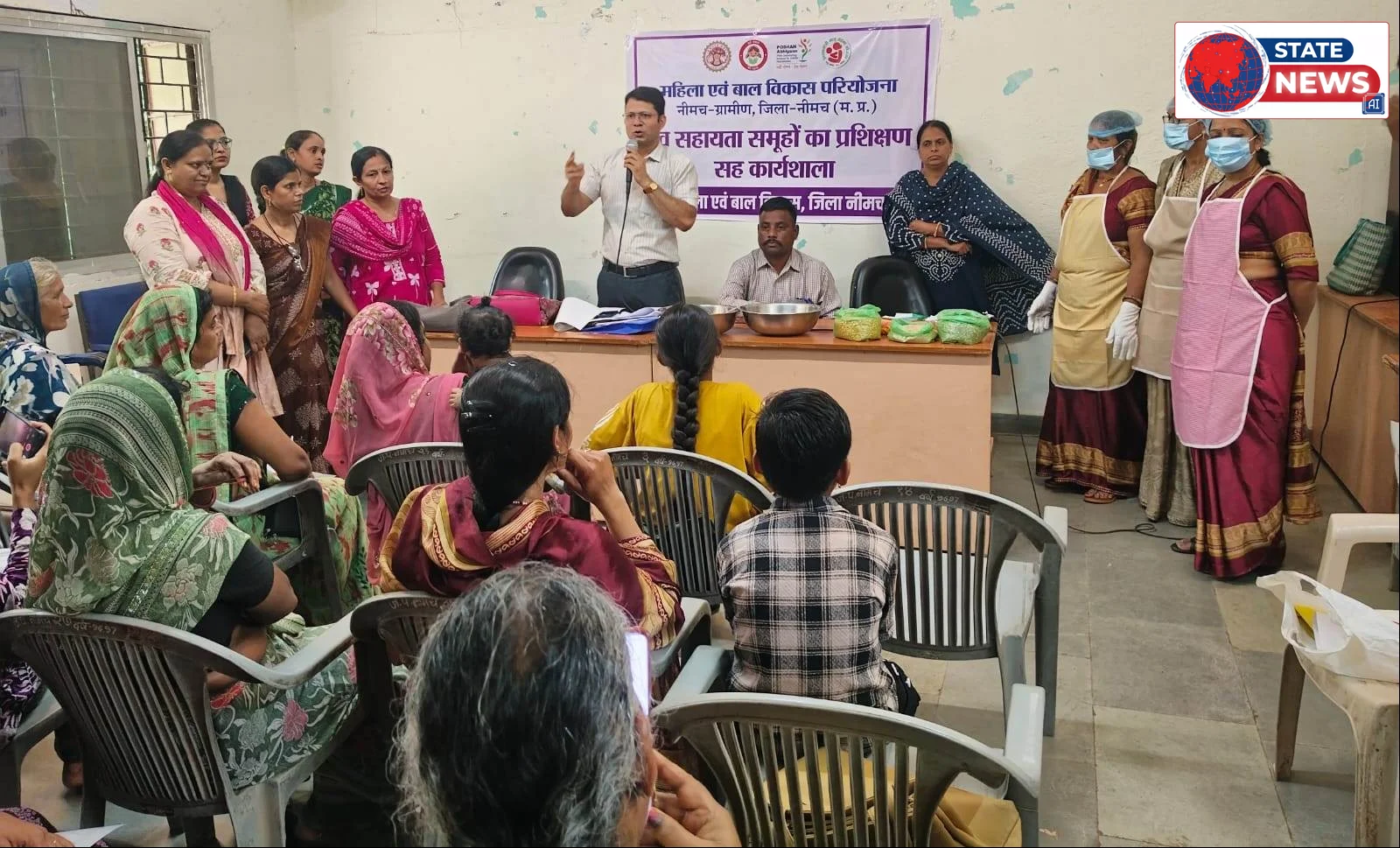 नीमच में आंगनवाड़ी केंद्रों के लिए टेक होम राशन पर विशेष प्रशिक्षण कार्यशाला संपन्न